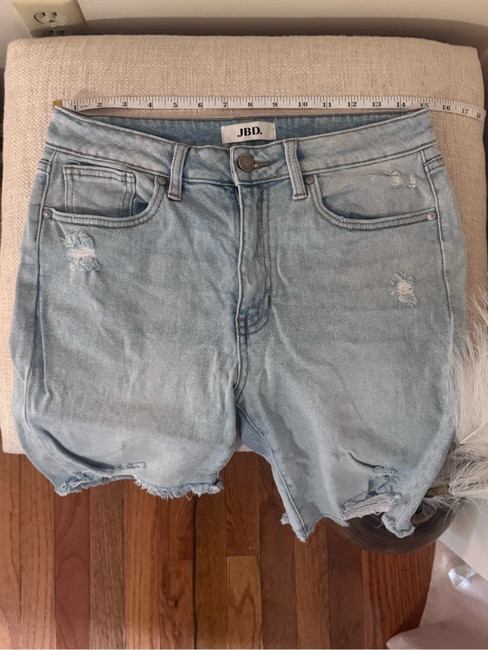 Long Length Cutoff Shorts - Picture 7 of 7